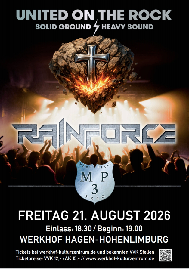 Sacred Warrior mussten krankheitsbedingt ihre Europa-Tour absagen. Dafür kommen BARREN CROSS am 6.3.2026 im Werkhof in Hagen-Hohenlimburg